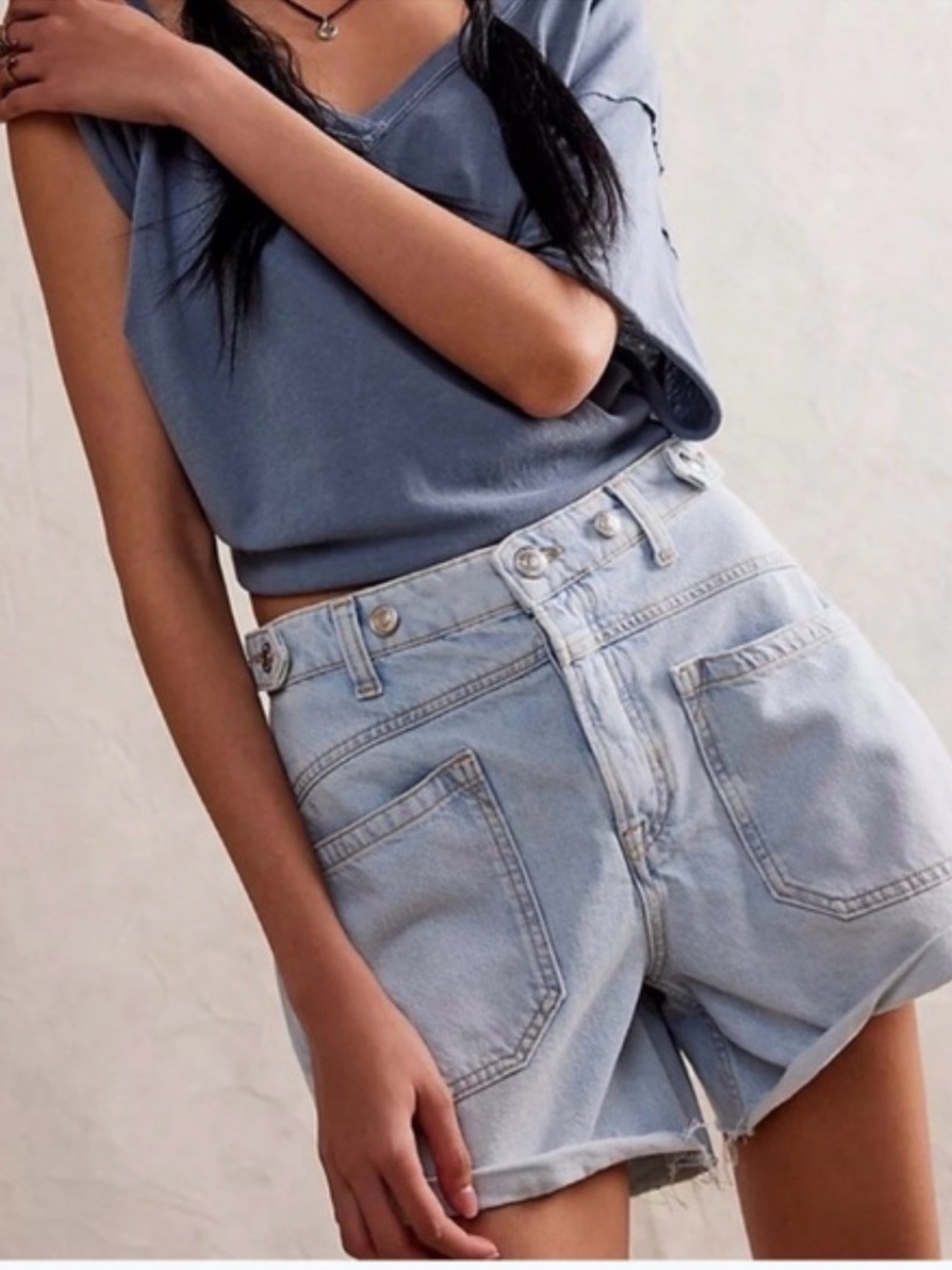 Free People Palmer Cargo Shorts